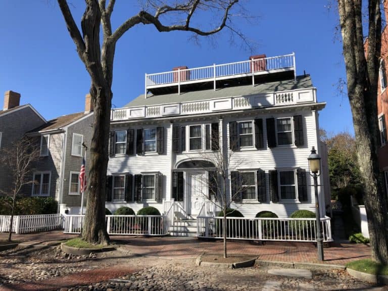 The Thomas Macy House where a shareholder of whale ships lived.