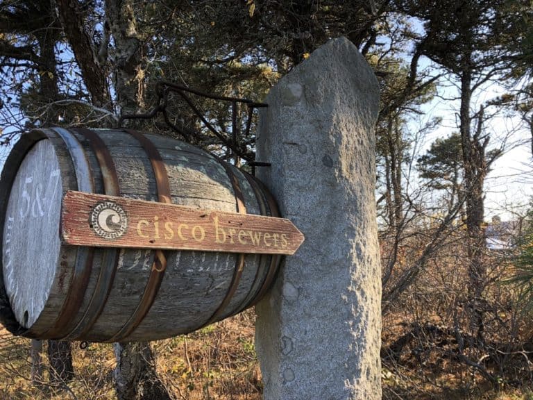 The entrance of Cisco Brewers.