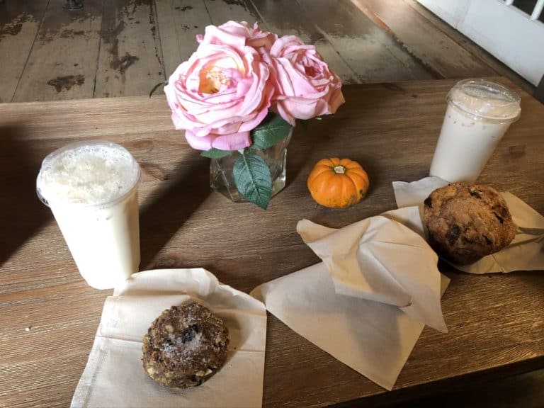 The RI state drink, coffee milk, and tasty pastries!