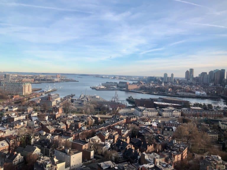 ...a stellar view of Boston!