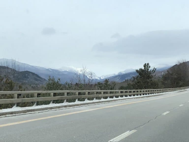 Winter views while driving in Vermont!