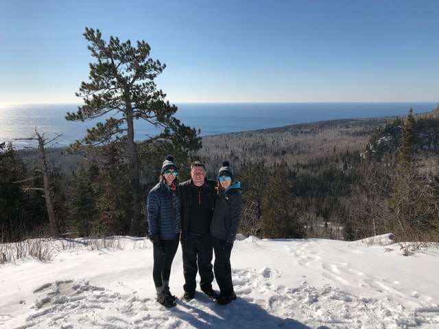 We stopped at all of the overlooks to fully embrace the beauty of the north shore!