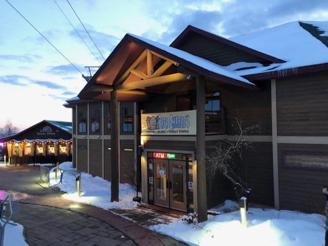 Papa Charlie's at the base of Lutsen Mountains