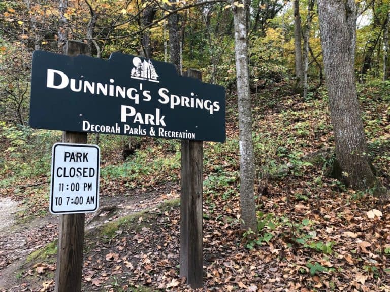 Dunning's Springs Park!