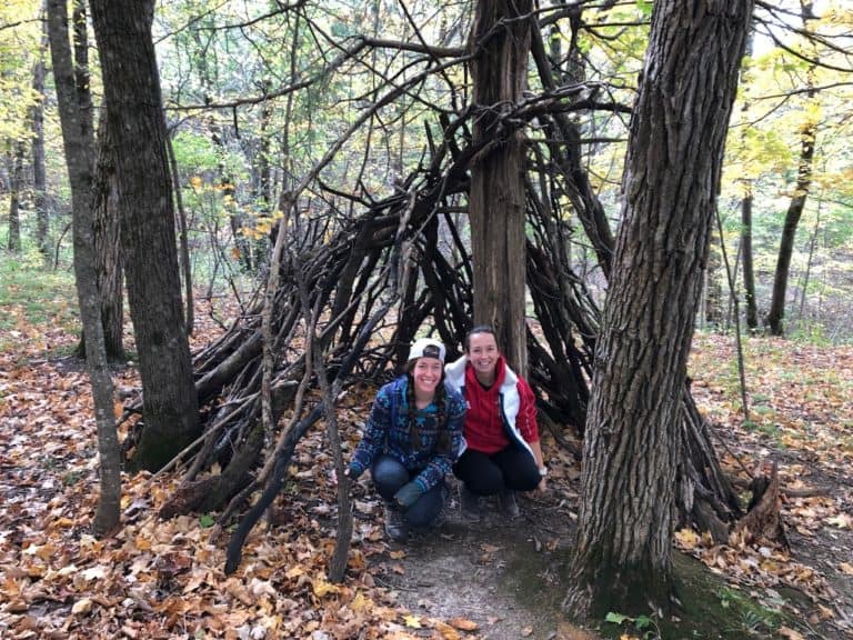 Having fun on the Twin Springs Park Trail!