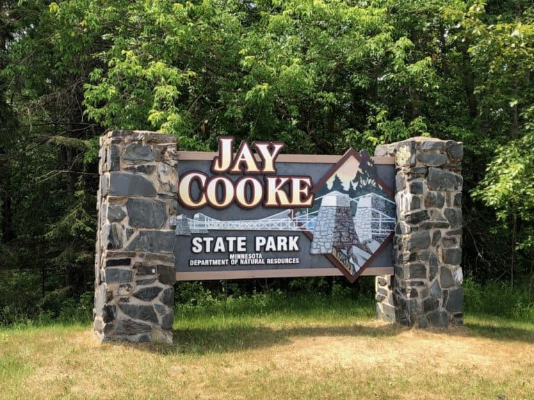 Our last stop this trip- Jay Cooke State Park!