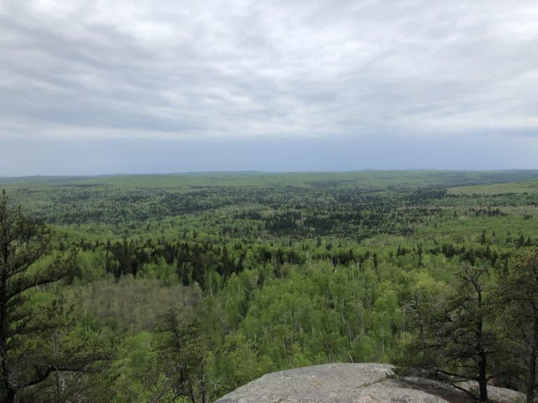 We made it to Carlton Peak for one last overlook!