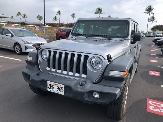 We rented a Jeep Wrangler!