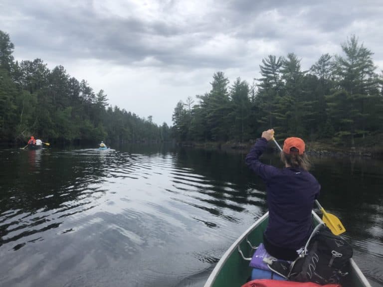 On our way to Black Bay Trail!