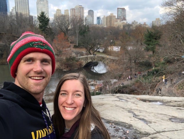 Enjoying some open space in the middle of the city!