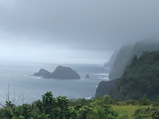 We sure picked an eerie day to check out this valley.