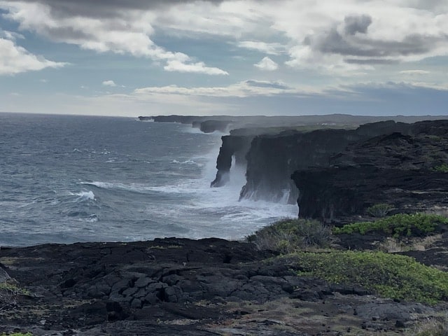 Look closely to find the Holei Sea Arch!