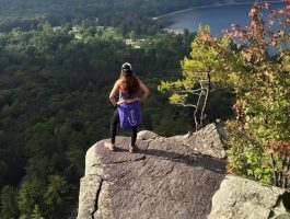 Devil's Lake - Enjoying the view!